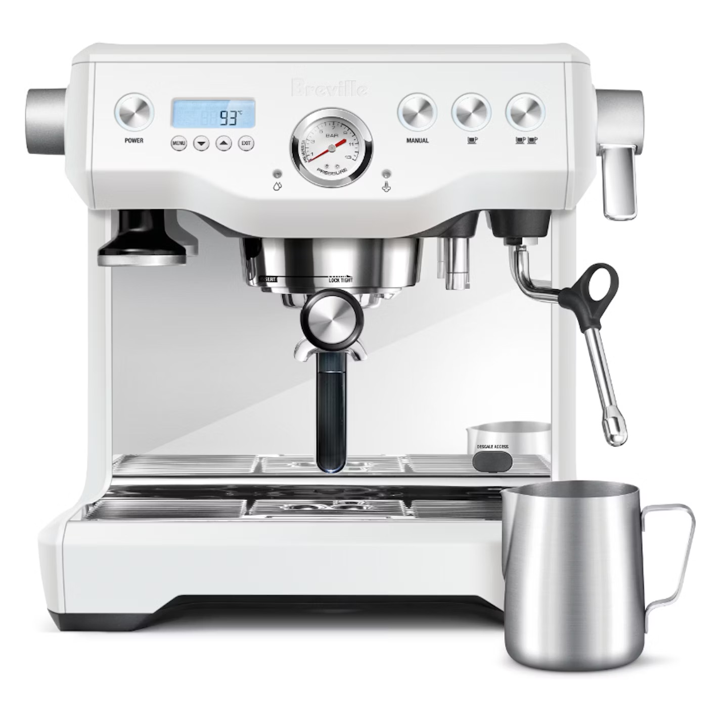 Breville The Dual Boiler Coffee Machine - Sea Salt - Image 2