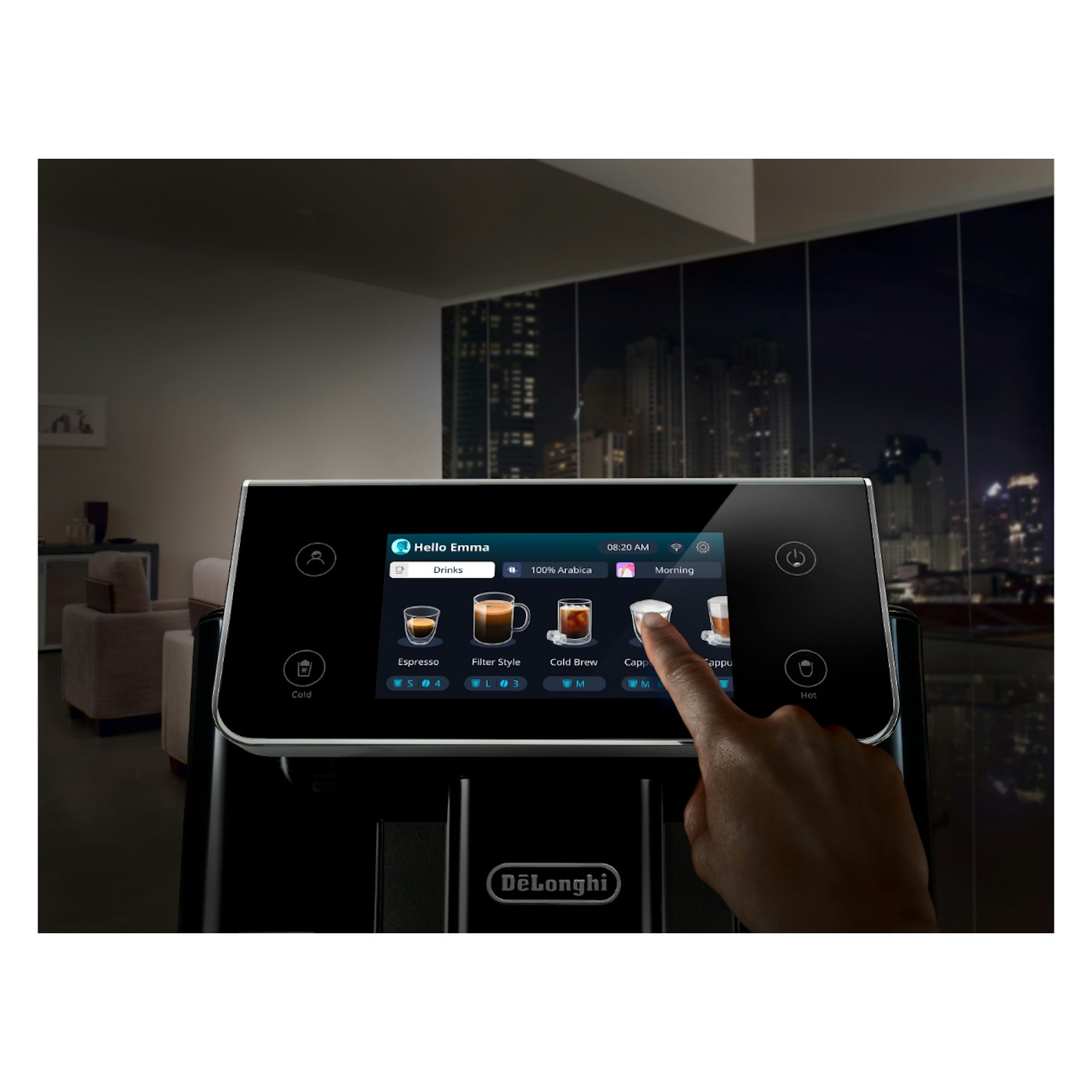 DeLonghi PrimaDonna Aromatic Fully Automatic Coffee Machine - Image 5
