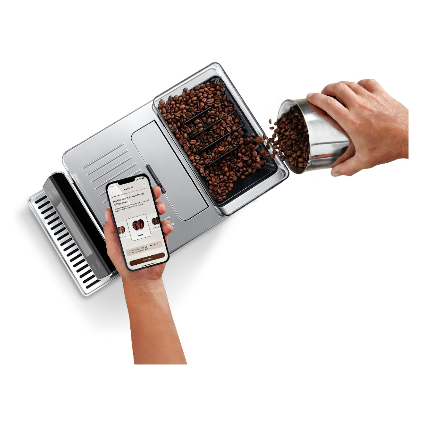 DeLonghi PrimaDonna Aromatic Fully Automatic Coffee Machine - Image 7